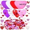 The 524-piece Valentine's Foam Hearts Craft Set includes 500 foam heart stickers and 24 heart-shaped foam crafts for Valentine's Day.